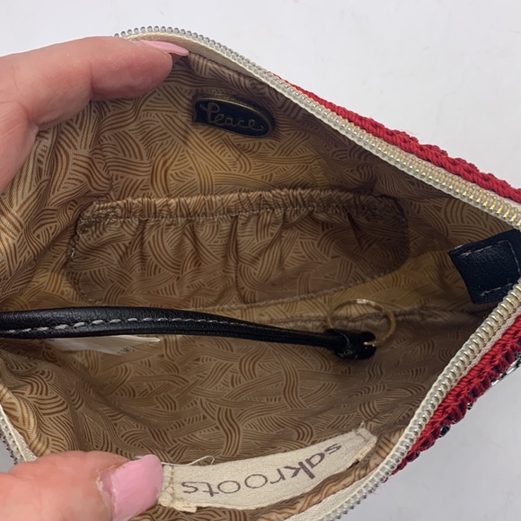 Sakroots Wristlet with birds pattern MCB5281P - Picture 10 of 14